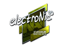 electronic (Foil) | Boston 2018