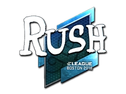 RUSH Stickers