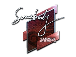 somebody (Foil) | Boston 2018