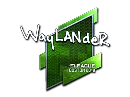 wayLander Stickers