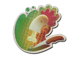 Chicken Capsule Stickers