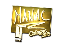 Maniac (Gold) | Cologne 2015