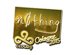 n0thing (Gold) | Cologne 2015