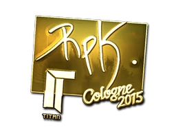 RpK (Gold) | Cologne 2015