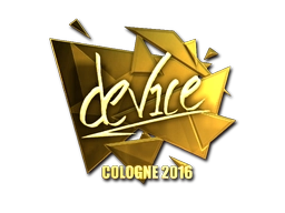 device (Gold) | Cologne 2016