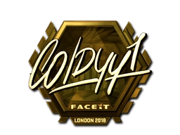 COLDYY1 (Gold) | London 2018