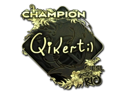qikert (Gold, Champion) | Rio 2022