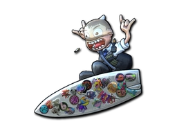 Sticker Bomb Surf K (Foil)
