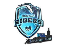 Movistar Riders Stickers