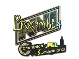 Stockholm 2021 Champions Autograph Capsule Stickers