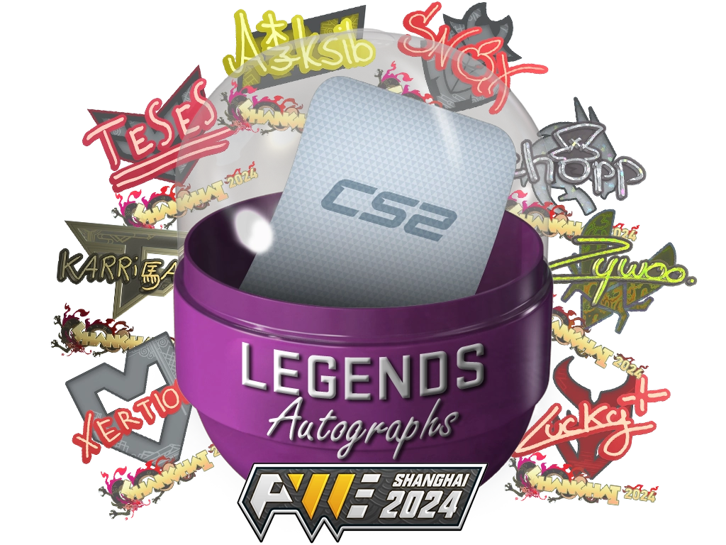 Shanghai 2024 Legends Autograph Capsule