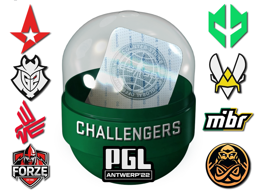 Antwerp 2022 Challengers Sticker Capsule