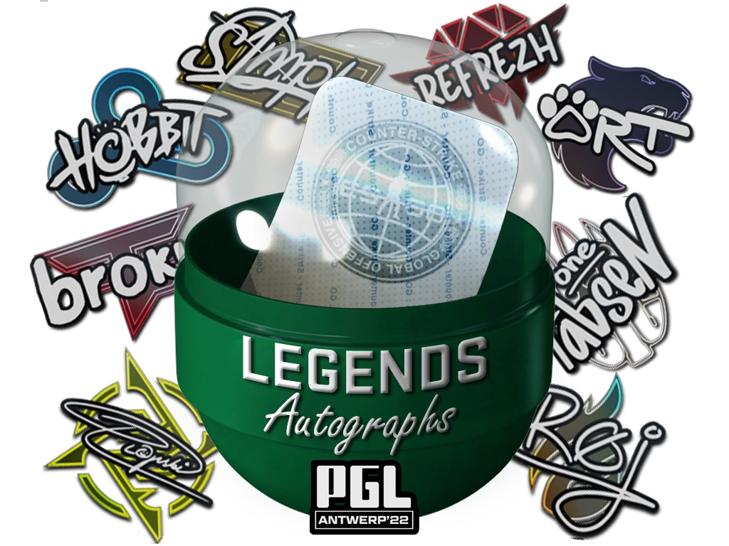 Antwerp 2022 Legends Autograph Capsule